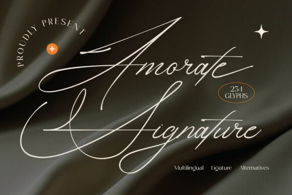 Amorate Signature Font: Elevating Small Business Branding
