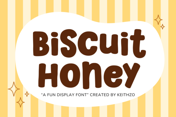 Biscuit Honey Font: A Warm Handwritten Typeface for Editorial Design