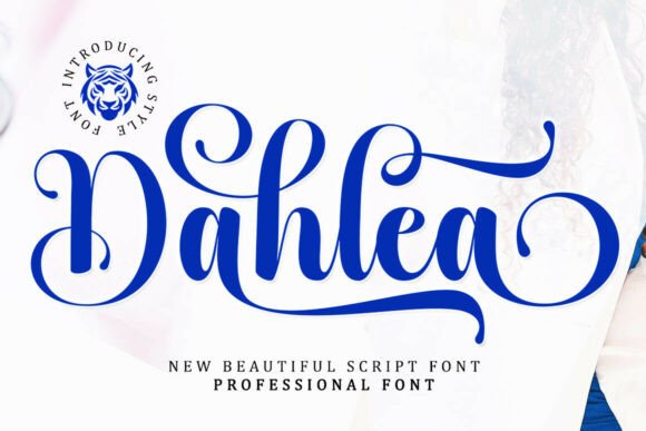 Dahlea Font: Elevating Campaign Visuals with Elegant Script