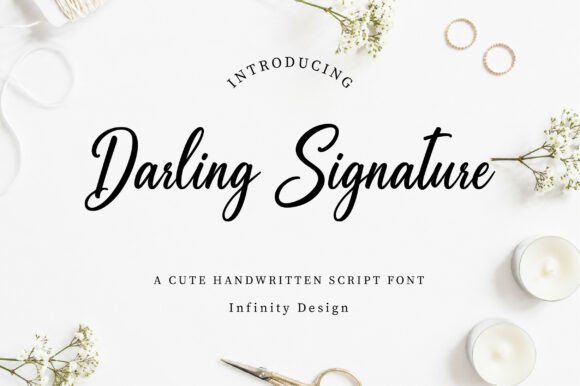 Darling Signature Font: Elevating Campaign Visuals