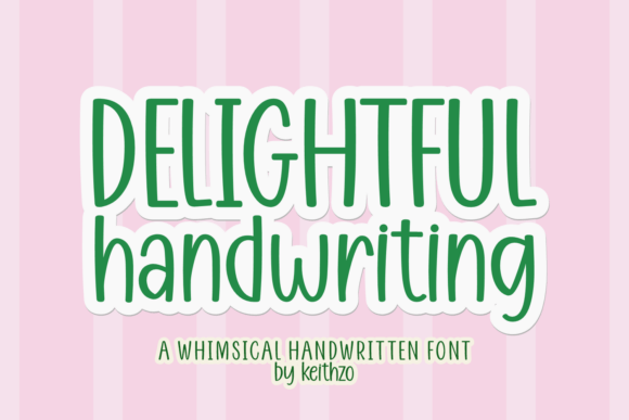 Delightful Handwriting Font: A Retro Review for Brands