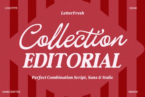 Editorial Collection Duo Font Review for Branding