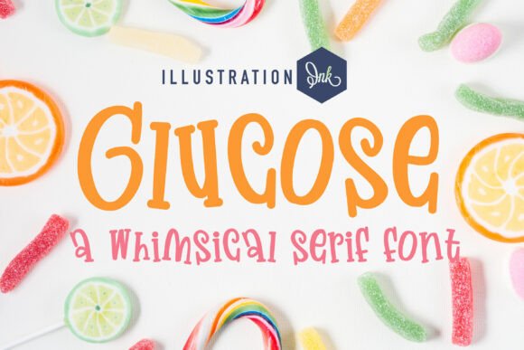 Glucose Family Font: A Bright Typeface for Branding