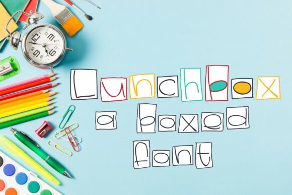 Lunchbox Family Font Review: Nostalgic Charm for Brand Identity