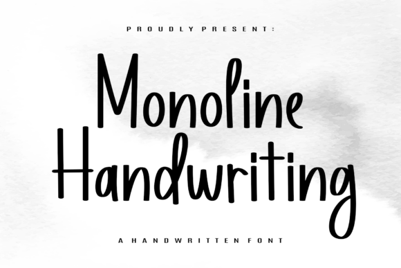 Monoline Handwriting Font: An Editorial Design Review