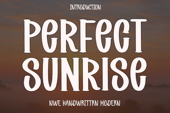 Perfect Sunrise Font Review: Elegant Script for Branding