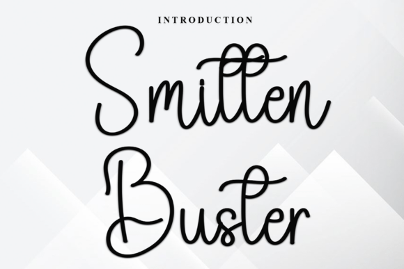 Smitten Buster Font: Festive Typography for Holiday Campaigns