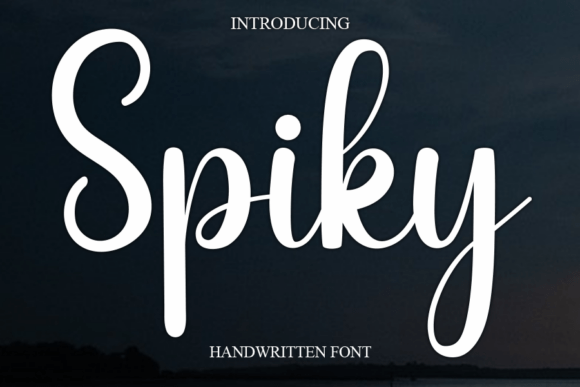 Spiky Font: Sweet Handwritten Style for Business Branding
