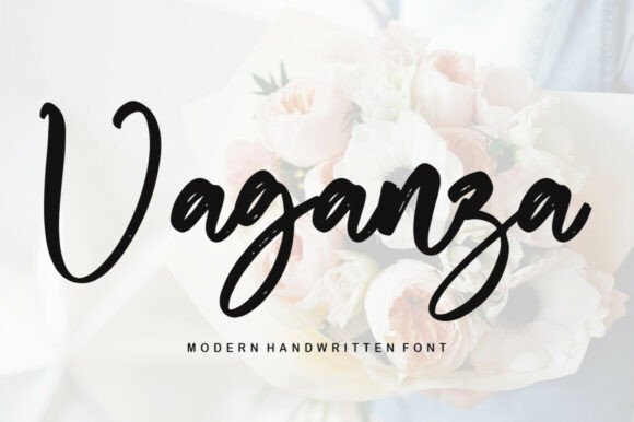 Vaganza Font Review: A Stylish Handwritten Typeface